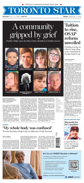 Cover of Toronto Star