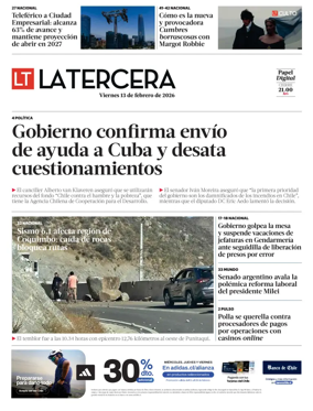 Cover of La Tercera