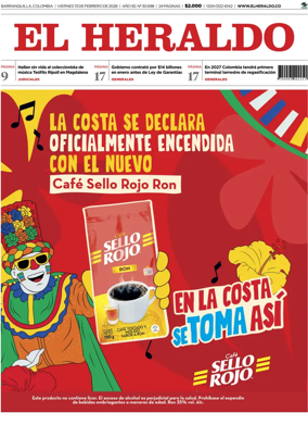 Cover of El Heraldo (Colombia)