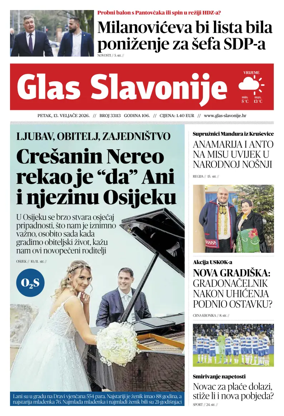 Cover of Glas Slavonije
