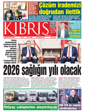 Cover of Kibris Gazetesi