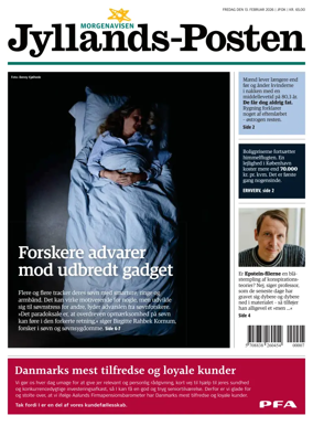 Cover of Jyllands-Posten
