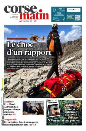 Cover of Corse Matin