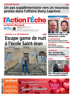 Cover of l'Action l'Echo (La Ferte-Bernard)
