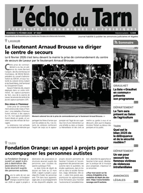Cover of L’echo du Tarn
