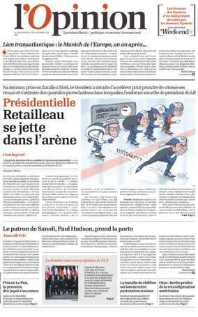 Cover of L'Opinion