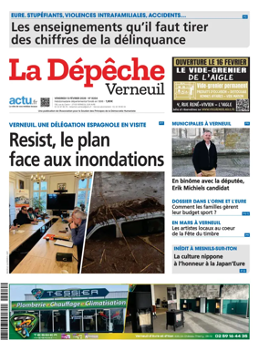 Cover of La Depeche Verneuil