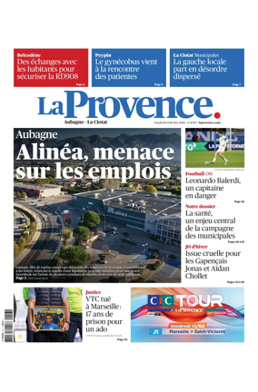 Cover of La Provence Aubagne-La Ciotat