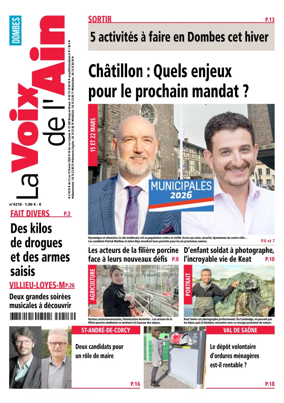 Cover of La Voix de l’Ain Dombes