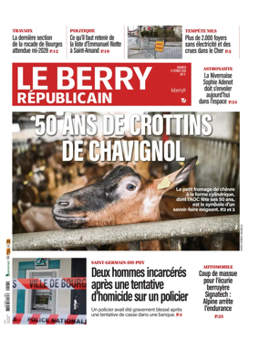 Cover of Le Berry Republicain