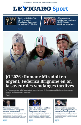 Cover of Le Figaro Sport