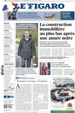 Cover of Le Figaro