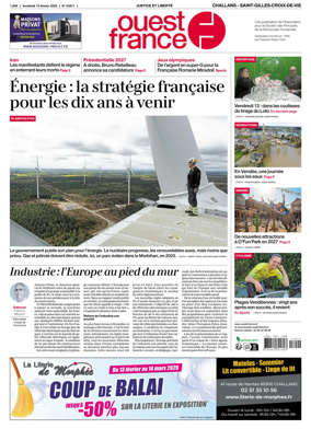 Cover of Ouest France (Challans / Saint-Gilles-Croix-de-Vie)