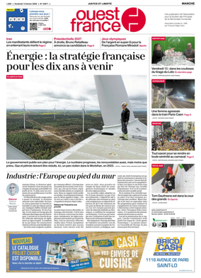 Cover of Ouest France (Manche)