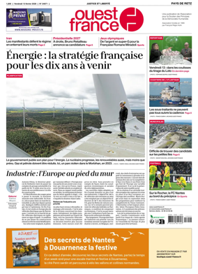 Cover of Ouest France (Pornic / Pays de Retz)