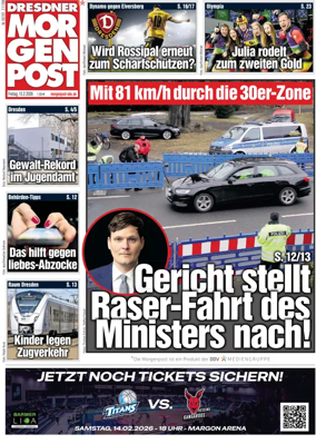 Cover of Dresdner Morgenpost