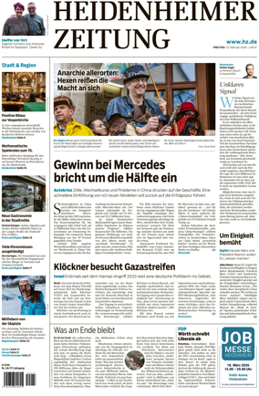 Cover of Heidenheimer Zeitung