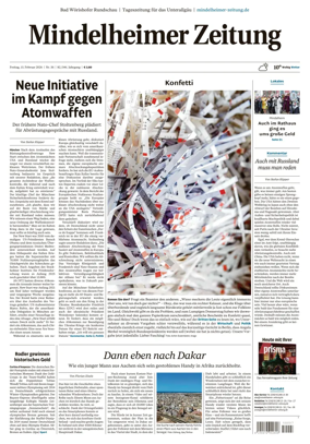 Cover of Mindelheimer Zeitung