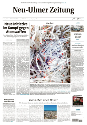 Cover of Neu-Ulmer Zeitung