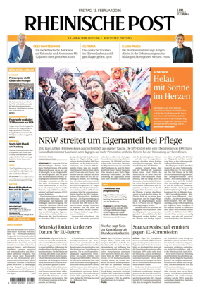 Cover of Rheinische Post - Monchengladbach and Korschenbroich