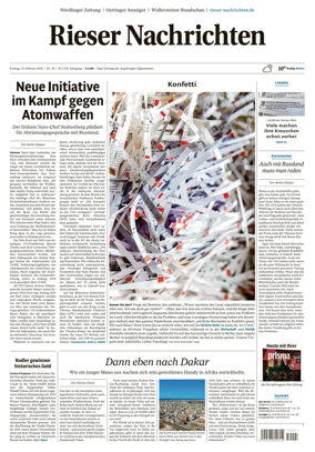 Cover of Rieser Nachrichten