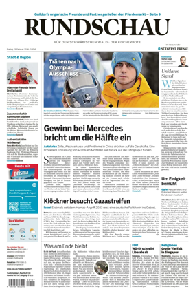 Cover of Rundschau fur den Schwabischen Wald – Der Kocherbote