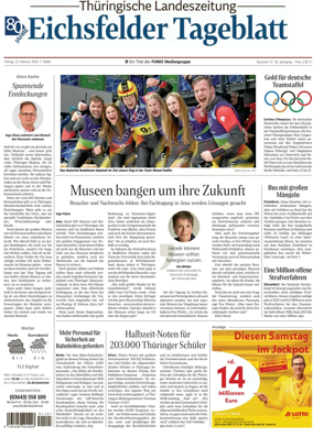 Cover of Thuringische Landeszeitung (Eichsfeld)
