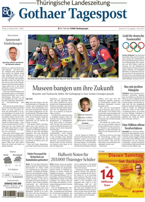 Cover of Thuringische Landeszeitung (Gotha)