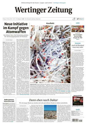 Cover of Wertinger Zeitung