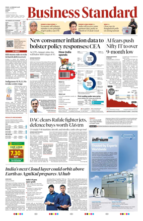Cover of Business Standard