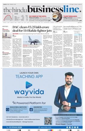 Cover of BusinessLine (Kolkata)