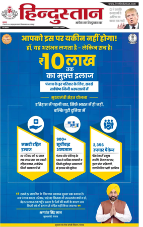 Cover of Hindustan (Gorakhpur)