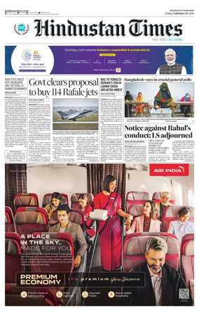 Cover of Hindustan Times Uttarakhand