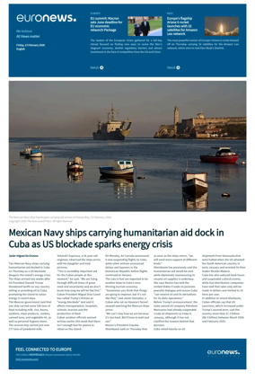 Cover of EuroNews (English Edition)