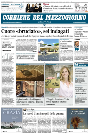 Cover of Corriere del Mezzogiorno (Campania)