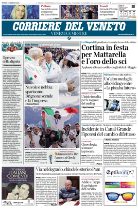 Cover of Corriere del Veneto (Venezia e Mestre)