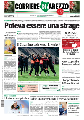 Cover of Corriere di Arezzo