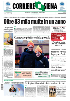 Cover of Corriere di Siena