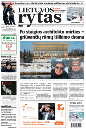 Cover of Lietuvos Rytas