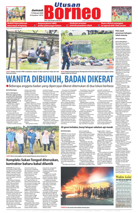 Cover of Utusan Borneo (Sabah)