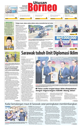 Cover of Utusan Borneo (Sarawak)
