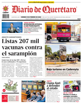 Cover of Diario de Queretaro