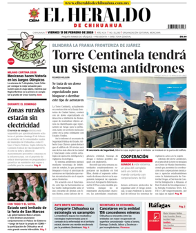 Cover of El Heraldo de Chihuahua