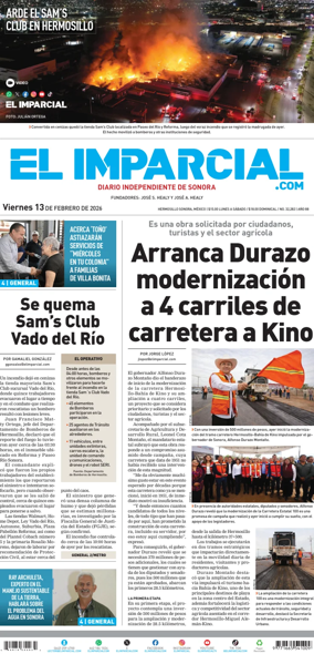 Cover of El Imparcial