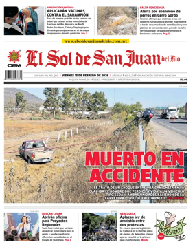 Cover of El Sol de San Juan del Rio