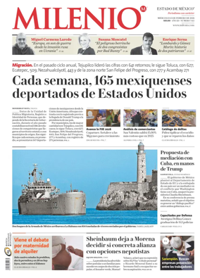 Cover of Milenio Edo de Mexico