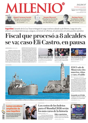 Cover of Milenio Jalisco