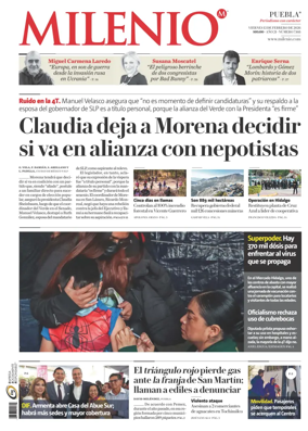 Cover of Milenio Puebla