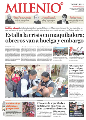 Cover of Milenio Tamaulipas