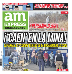 Cover of Periodico AM Express (Guanajuato)
